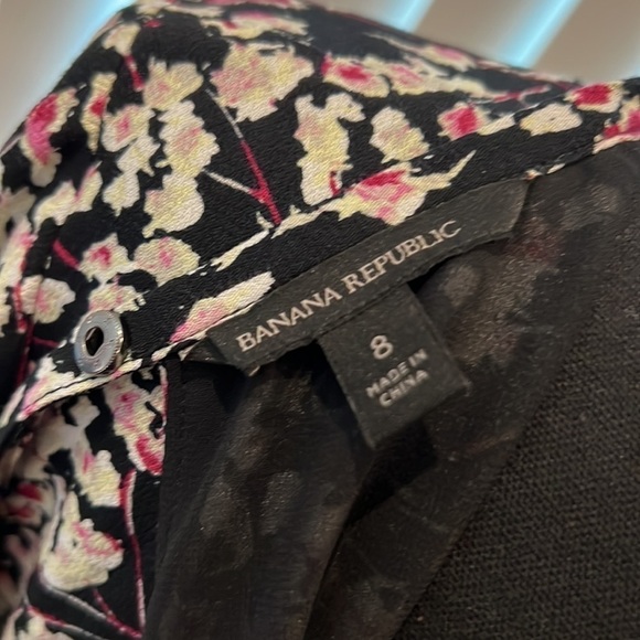 Banana Republic Floral Dress Size 8 - Picture 5 of 7